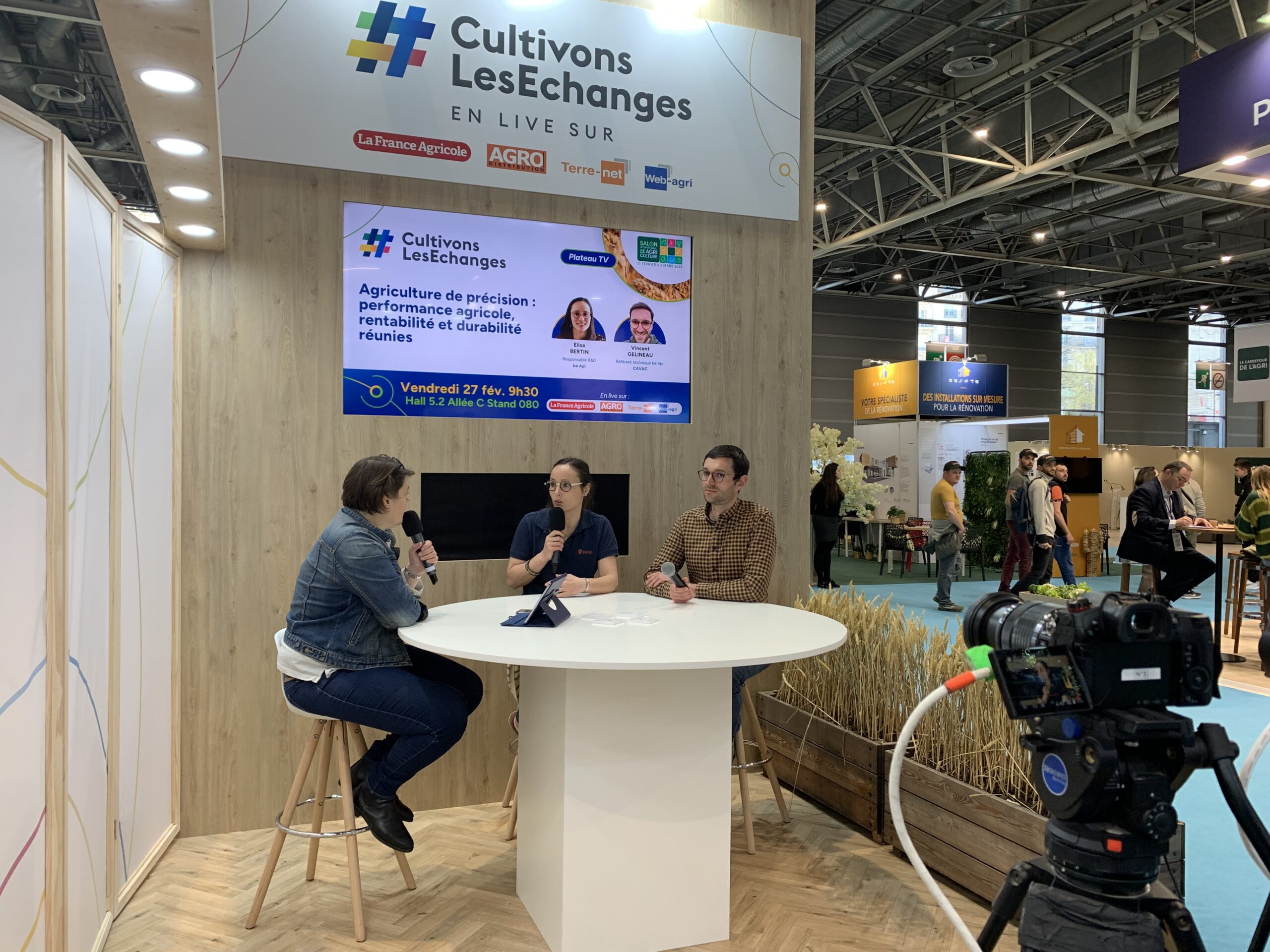 SIA / Les replay des deux Plateaux TV be Api #Cultivons les échanges